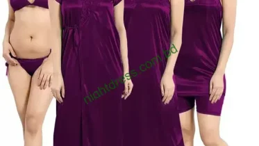 6-Piece Nighty Set for Women
