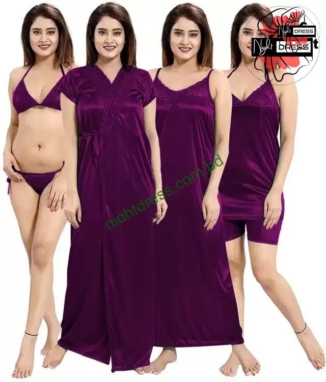 6-Piece Nighty Set for Women